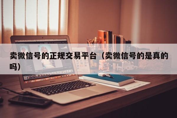 卖微信号的正规交易平台（卖微信号的是真的吗）